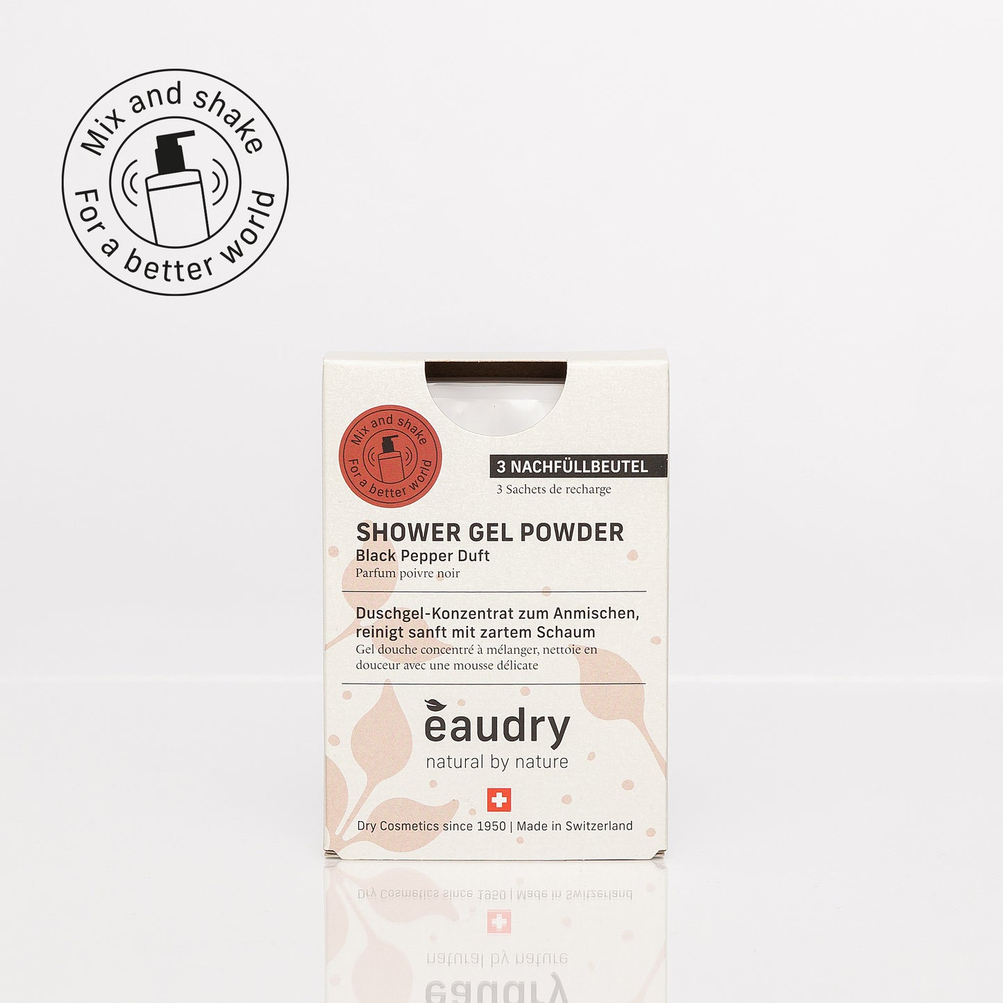 Shower Gel  Powder, Refill, Black Pepper Duft