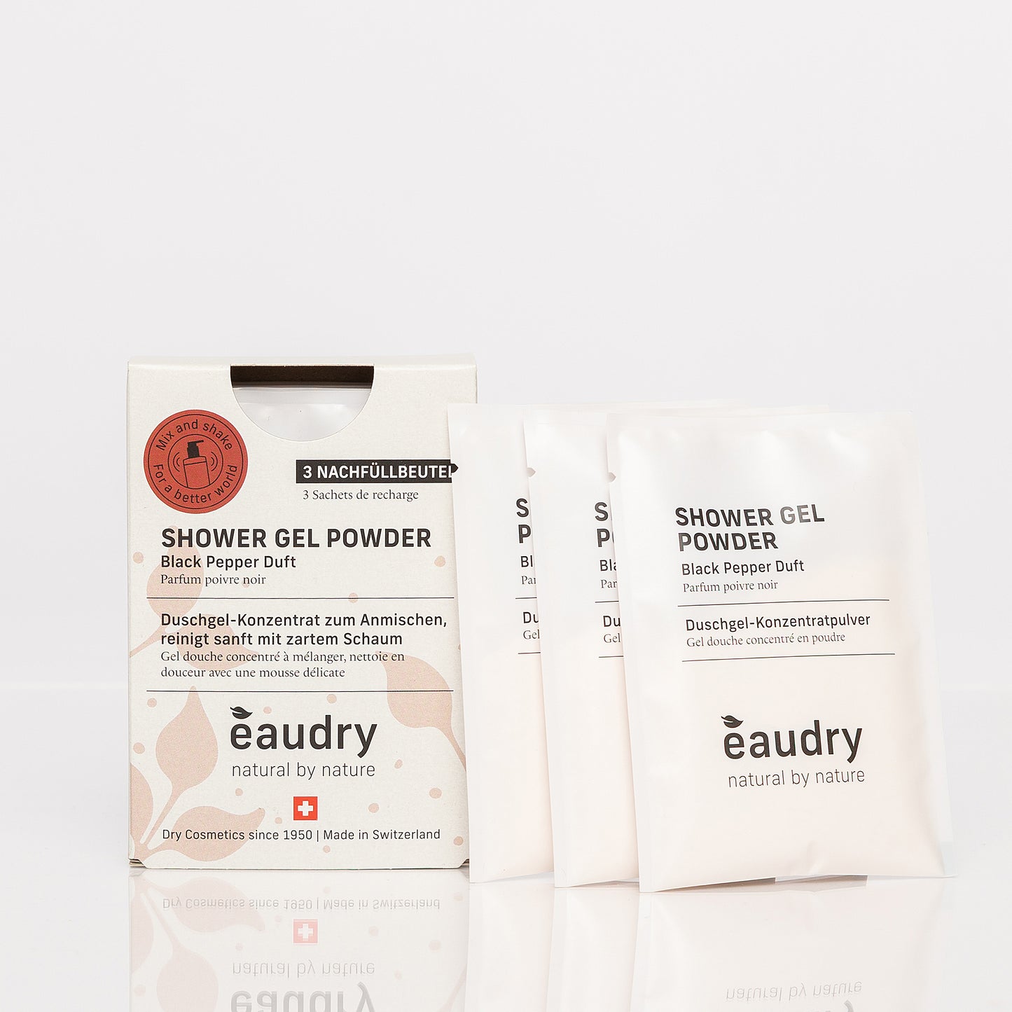 Shower Gel  Powder, Refill, Black Pepper Duft