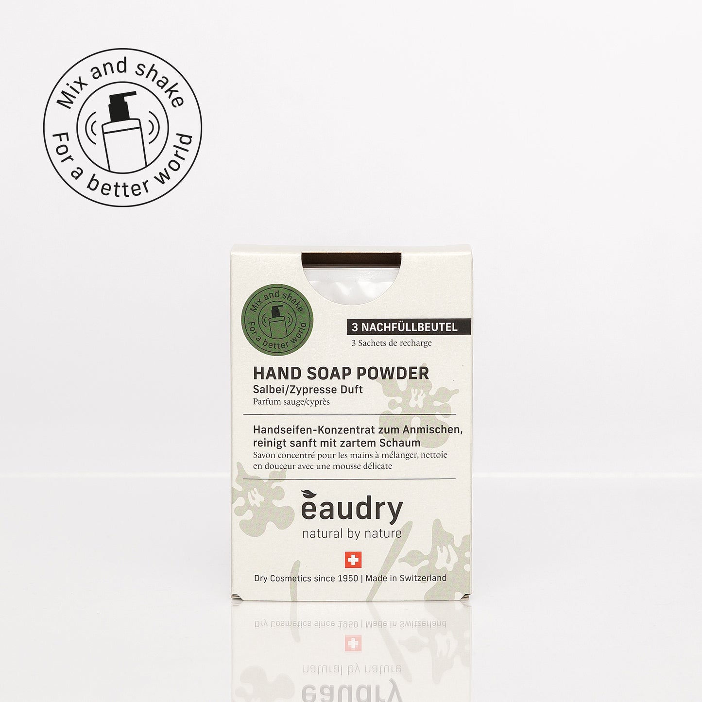 Hand Soap Powder, Refill, Salbei/Zypresse Duft